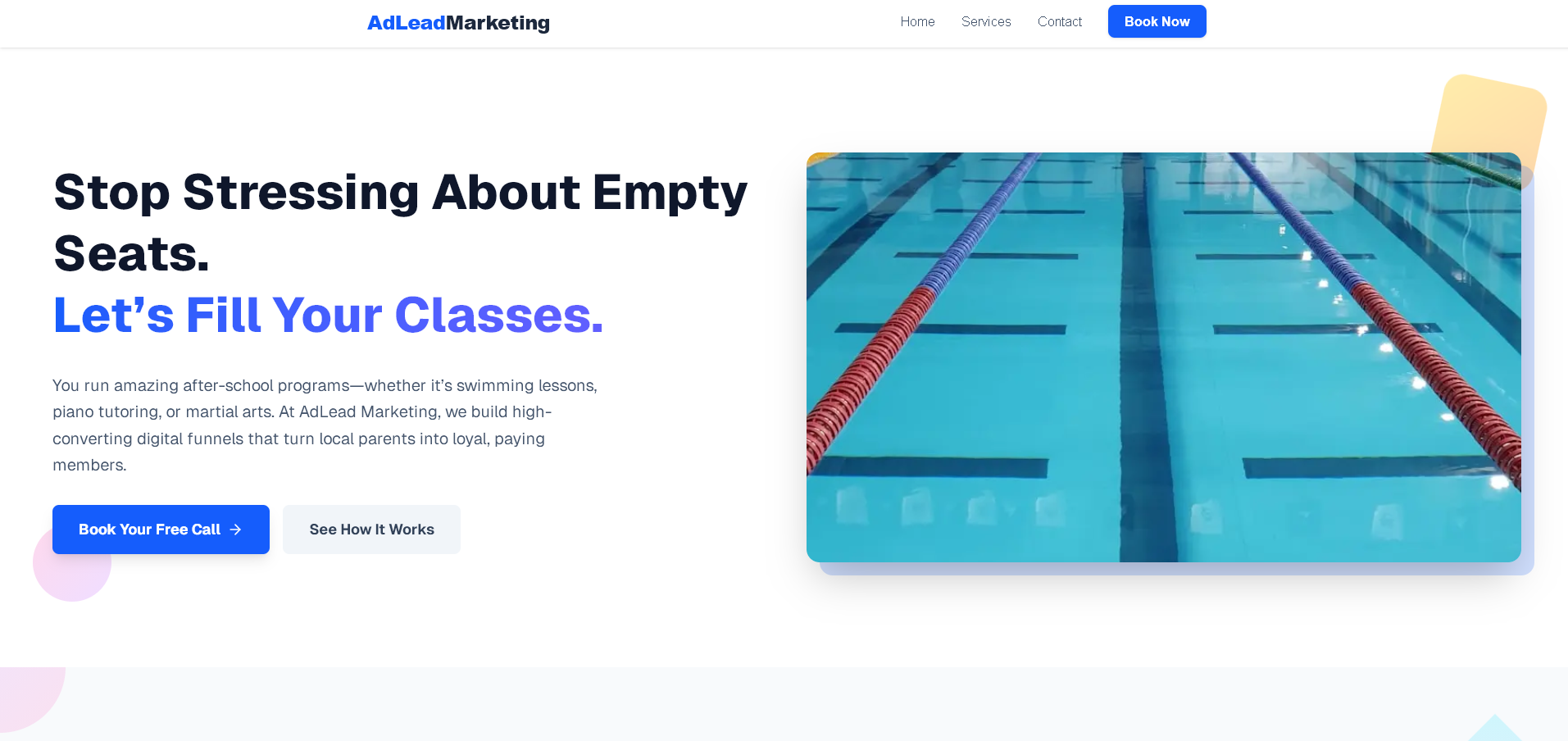 Digital Marketing Agency Website screenshot 1