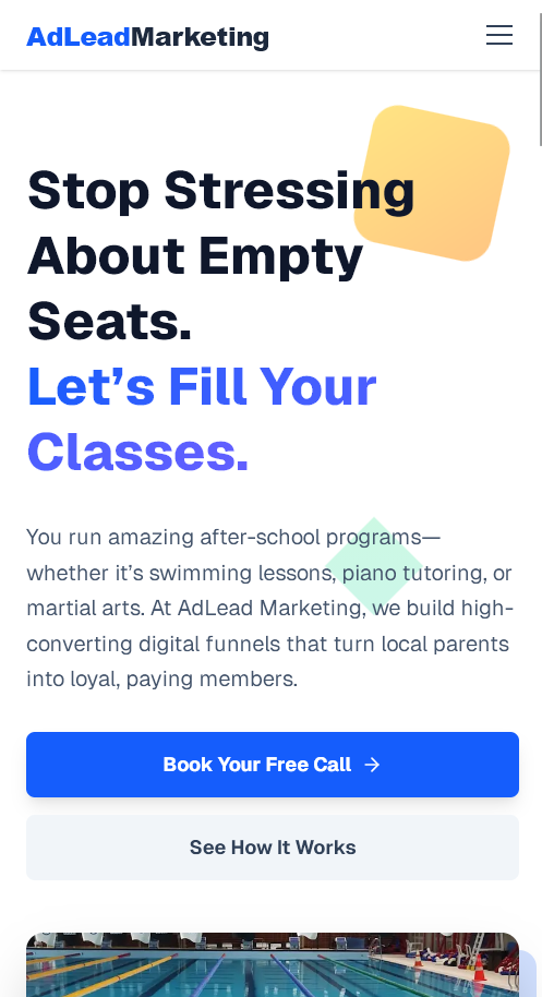 Digital Marketing Agency Website mobile screenshot 1